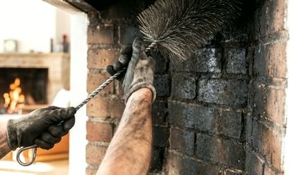 Firebox brushed to drill standard during a muster